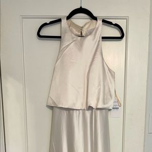 Revelry Wren Satin Dress
